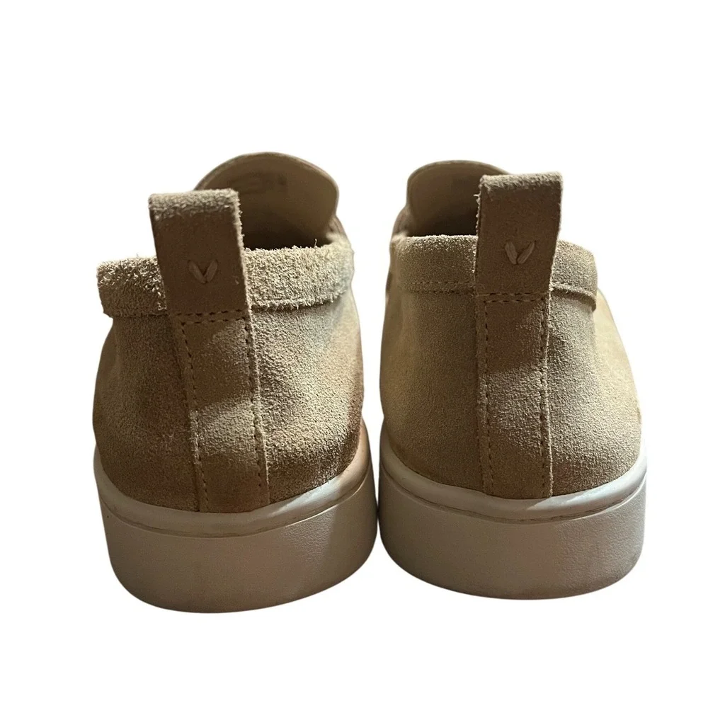 Vionic Journey Uptown Loafer Suede‎ Flats Travel Sneakers Tan Women's Size 10